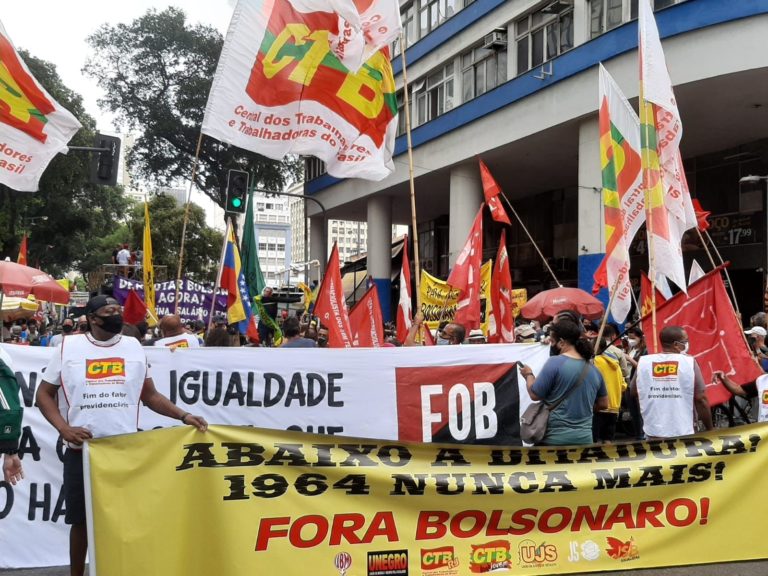 Direção Nacional da CTB convoca militância para manifestação do próximo sábado contra Bolsonaro