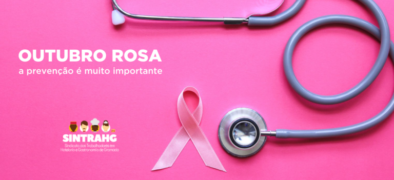 SINTRAHG engajado no Outubro Rosa: a importância da prevenção e do diagnóstico precoce do câncer de mama