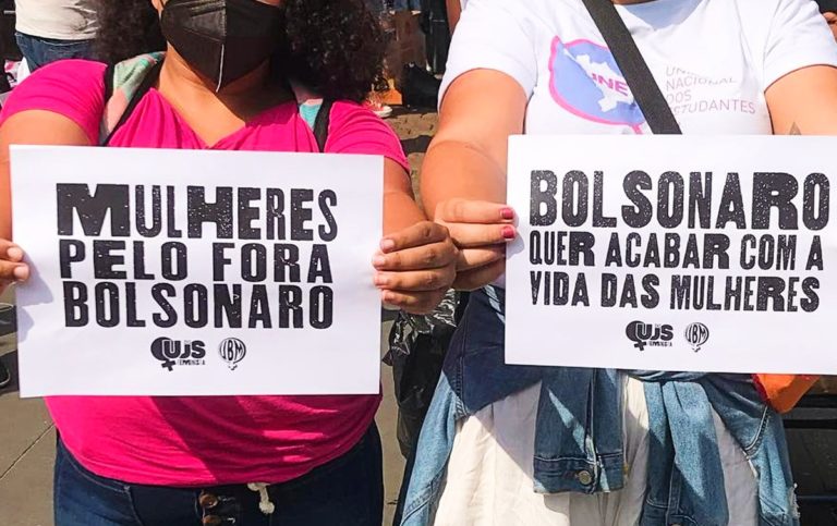 Mulheres se mobilizam para a luta contra a ‘política de morte’ de Bolsonaro